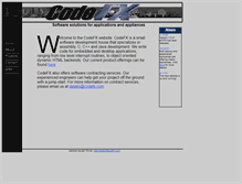 Tablet Screenshot of codefx.com